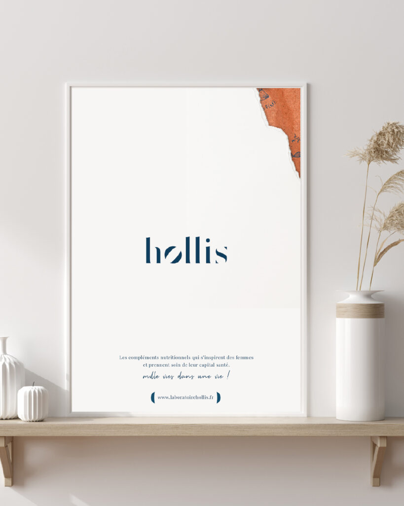 HOLLIS - accompagnement par l'agence Malice - Branding et lancement de marque