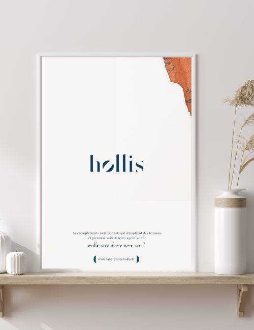 HOLLIS - accompagnement par l'agence Malice - Branding et lancement de marque